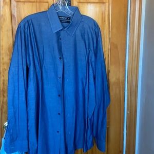 Men’s Button Down Dress Shirt. Cedar Wood State